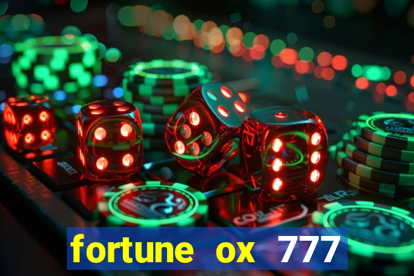 fortune ox 777 fortuna 77